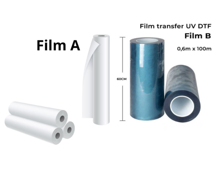 DTF UV film 60 cm x 100 meters